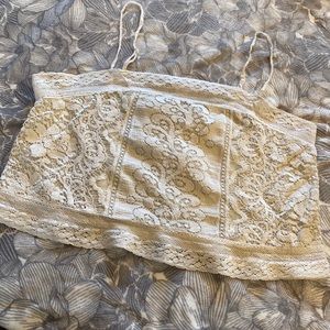 American Eagle Lace Halter Top/Camisole